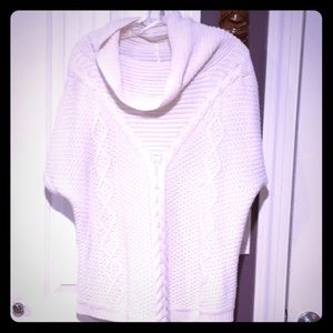 Cream dolman sleeve sweater